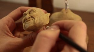 КАК СЛЕПИТЬ УПЫРЯ - лепка из скульптурного пластилина