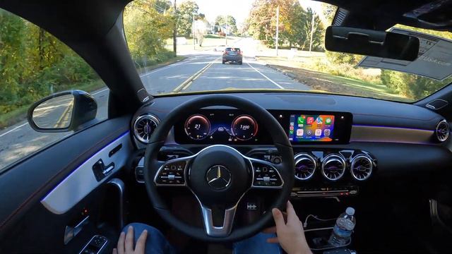2023 Mercedes CLA 250 POV DRIVE смотреть онлайн
