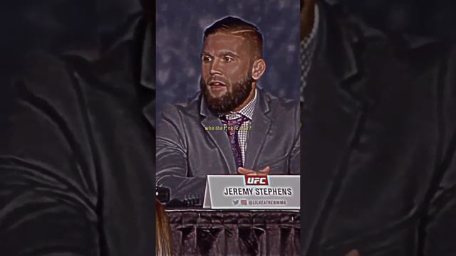 Most Iconic Conor Mcgregor Press Conference Moment #ufc #conormcgregor