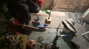 Сборка редуктора Вихрь 30. Установка подшипника 7204к.