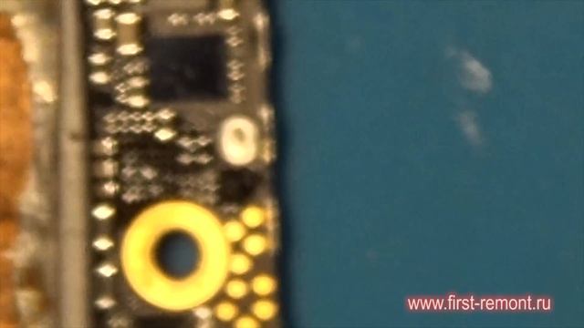 Замена контроллера USB Tristar A1610A2 (U2) на IPhone - Www.first-remont.ru