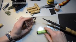 Ремонт шуруповерта, увеличиваем ёмкость аккумуляторов Li-ion