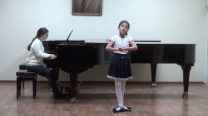 Вокализ. 3 класс ДМШ.