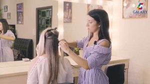 Выпрямитель для волос GALAXY GL-4514 стильная укладка с помощью утюжка