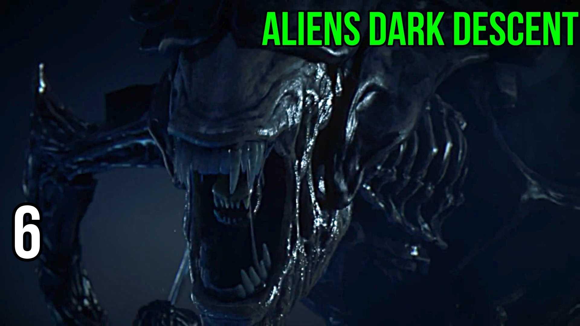 Прохождение Aliens Dark Descent - Часть 6: Королева Ксеноморфов (2) [СТРИМ 2K]