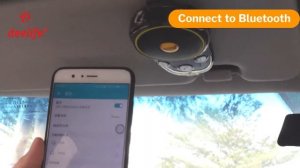 Deelife Car Bluetooth 5.0 Handsfree Kit Auto Wireless Hands Free Sun Visor Speaker for Phone