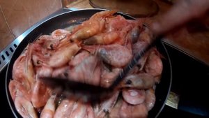 Креветки жареные с чесноком. Проверенный рецепт !