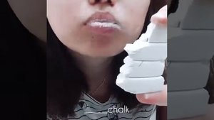 Мел канцелярский Антошка chalk asmr