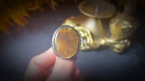 ✨Драгоценный камень аммолит.