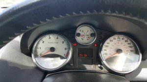 Peugeot 207 ESP light on. Fault finding and repair.