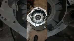 Процесс установки АКПП на Nissan Juke