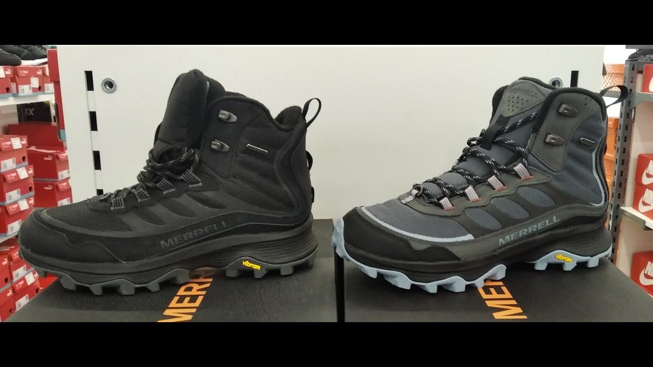 Ботинки утепленные мужские Merrell Moab Speed Thermo Mid WP