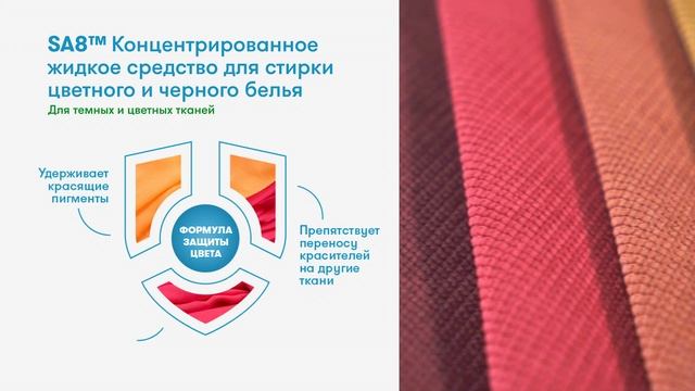 SA8 Концентрированное жидкое средство для стирки цветного и черного белья – Amway смотреть онлайн