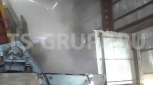 Система пылеподавления. Выгрузка из вагонов.