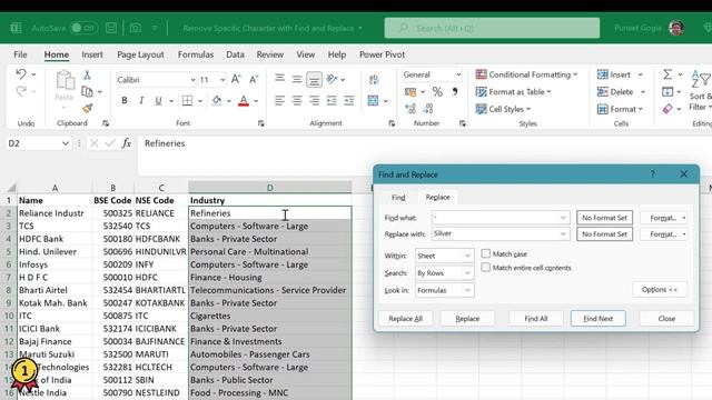 Remove Specific Character | Excel Quick Tip смотреть онлайн