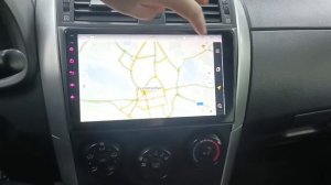 Штатная магнитола для Toyota Corolla E150 2007-2013 на Android