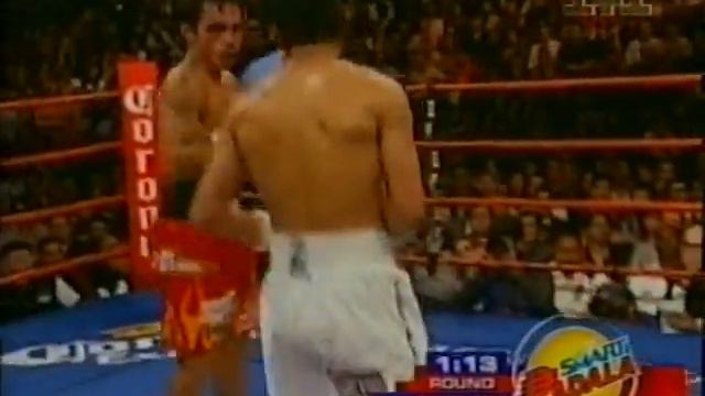 (жесткий бой) Мэнни Пакьяо - Эрик Моралес (1) смотреть онлайн