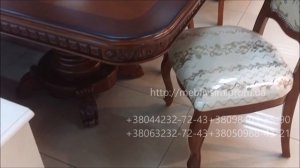 Обеденные столы и стулья Малайзия. Стол Daming 718 + стулья Classic 8014С "обивка Х"