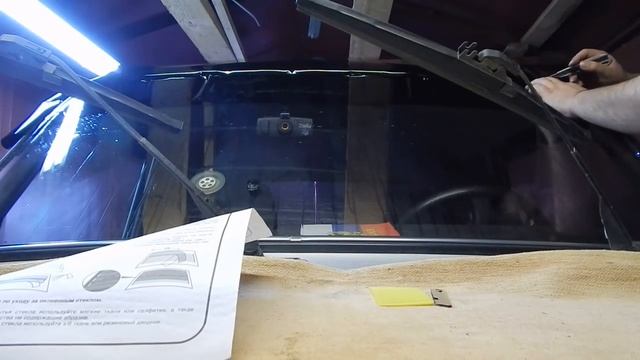 Тонировка ветрового ( лобового ) стекла полосой. ВАЗ 2107 + ГОСТы смотреть онлайн