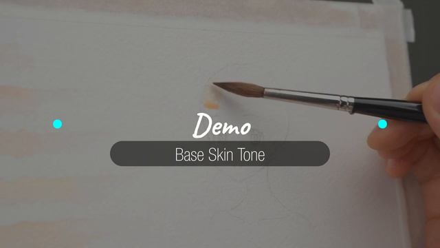 How to Mix Skin Color [Watercolor Anime Tutorial] смотреть онлайн