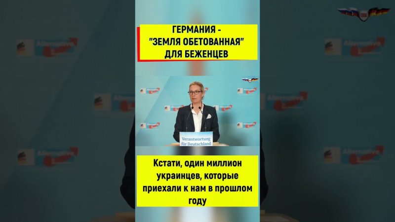 Миграционная политика Германии ведёт к социальному напряжению!