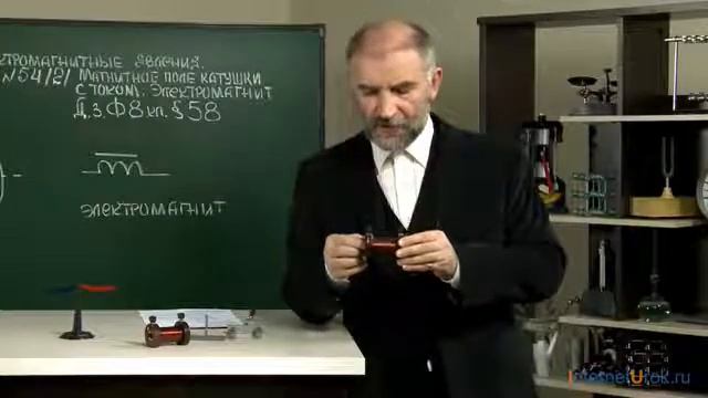 Магнитное поле катушки с током  Электромагниты