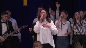 Праздничное служение в честь 26 годовщины церкви.