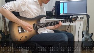 GHOST - Con Clavi Con Dio (Guitar Cover with On Screen Tabs)