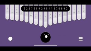 Undertale - Megalovania kalimba tabs