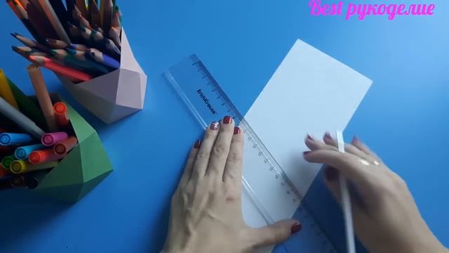 DIY ПОДСТАВКА ДЛЯ КАНЦЕЛЯРИИ КАРАНДАШЕЙ И РУЧЕК СВОИМИ РУКАМИ. смотреть онлайн
