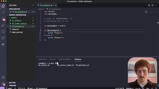 perl5 #5: Booleans // Does perl5 have them? смотреть онлайн