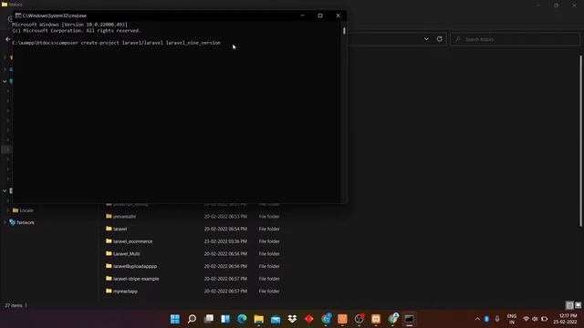 Install Laravel 9 in Windows | Laravel 9 Tutorial | Laravel Installation Tutorial |