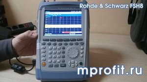 Обзор портативного анализатора спектра Rohde & Schwarz FSH8