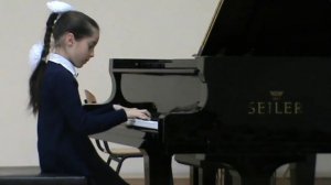 Д.Шостакович Романс из "Первой балетной сюиты" исп. Захритдинова Сабина, 8 лет ДМШ МК РСО-А