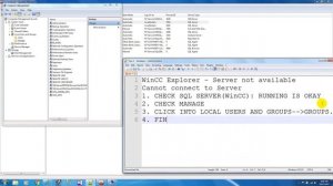 How To Fix Error: WinCC Explorer - Server not available