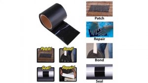 Сверхпрочная водонепроницаемая лента Fiberfix для предотвращения утечек, Скотч для ремонта