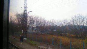 Поезд 139Г Нижний Новгород-Москва 12.10.2014. Стоим на станции Ильино