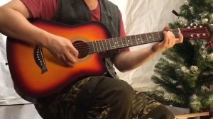 Обзор звука, гитара Fante 38D