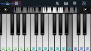 ?Песенка о лете ?из мультика ,,Дед Мороз и лето" Perfect piano tutorial на пианино одним пальцем