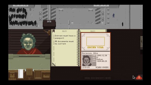 Papers, Please #1 - Документики давай, мне семью кормить надо!!! смотреть онлайн