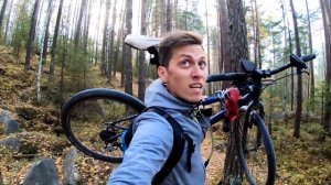 ЧЕРТОВО ГОРОДИЩЕ - велотрейл через озеро на Урале: красота, природа, путь сквозь тростниковые болот