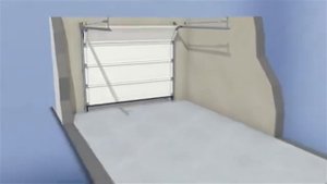 Монтаж секционных ворот Херманн