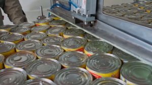 Полуавтоматическая линия загрузки консервных банок ПЛЗ - 1200.1