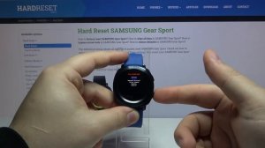 Reboot Mode in SAMSUNG Gear Sport – Factory Command / Recovery / Power Off