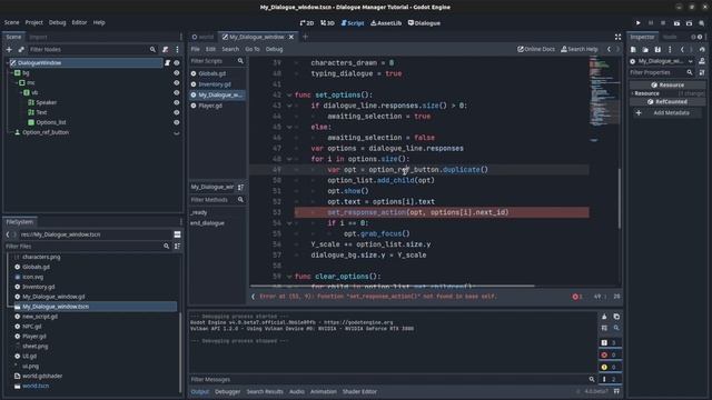 Dialogue Manager Tutorial PART 2 in Godot 4