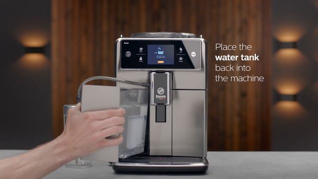 Saeco Xelsis - How to replace the AquaClean filter | SM76XX смотреть онлайн