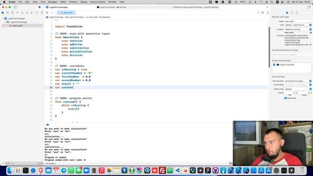 Пишем iOS калькулятор. Часть 1 - базовая логика (Swift 5.6, Xcode 13.3)