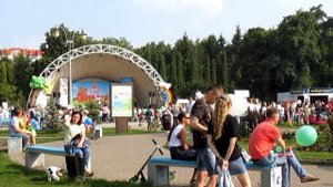 ПАРК ПОБЕДЫ В ЛИПЕЦКЕ АВТОР ЕВГЕНИЙ ДАВЫДОВ