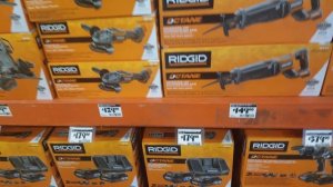 RIDGID 18v OCTANE PROMO'S ARE LIVE !! @ HOME DEPOT in 4k !! (April 2019)