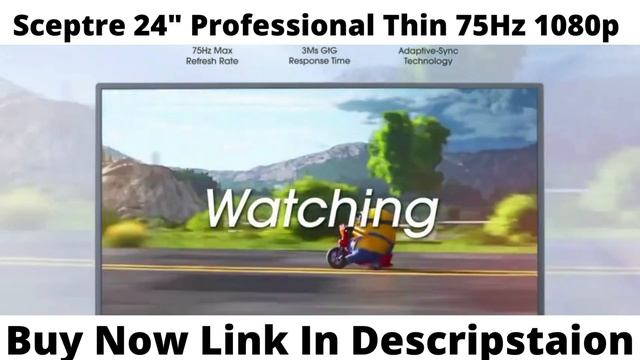 Sceptre 24" Professional Thin 75Hz 1080p LED Monitor #short #ytshort смотреть онлайн